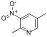 Molecular Structure of 52381-06-3 (2,5-Dimethyl-3-nitropyridine)